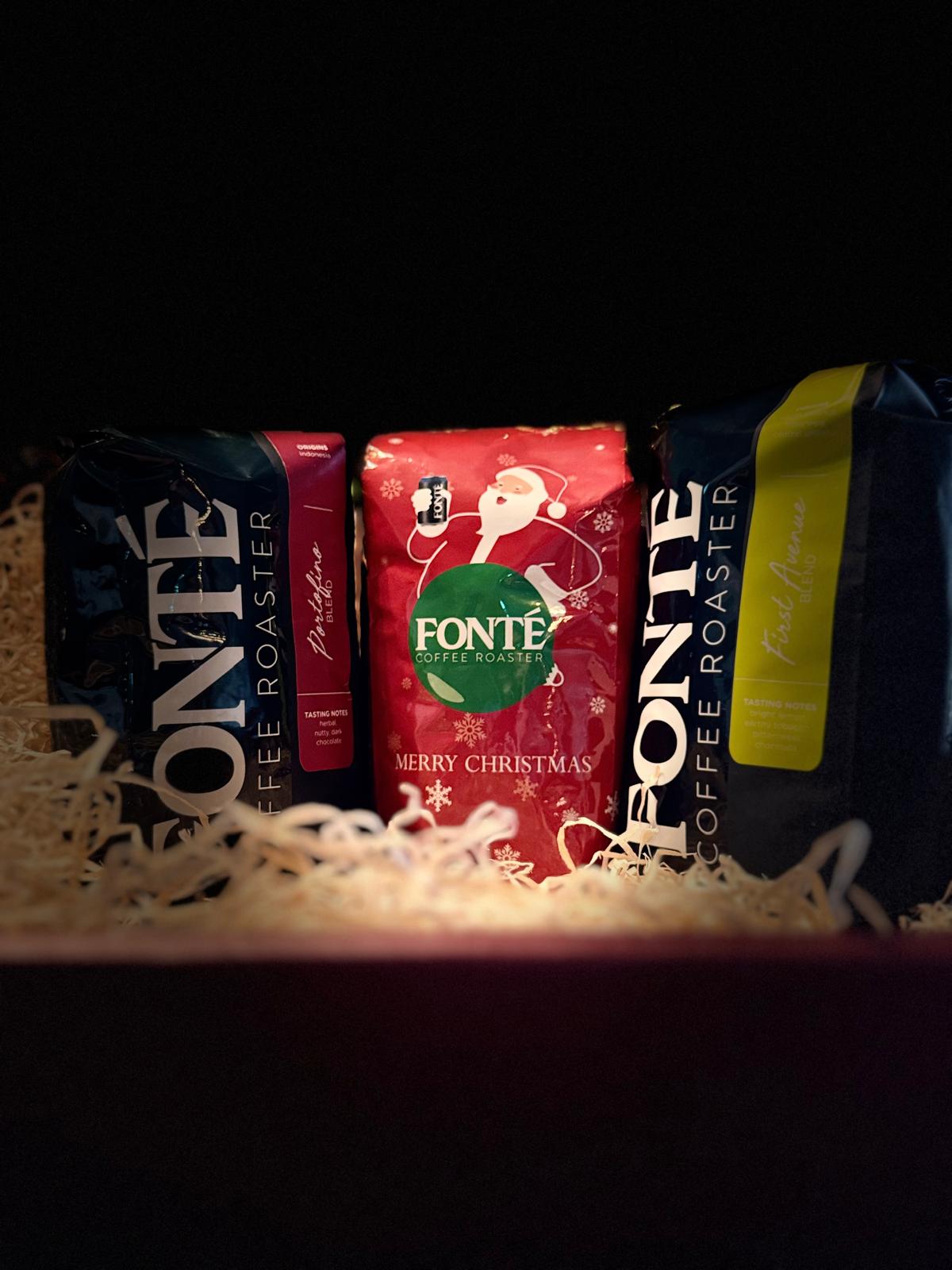 Fonté Coffee Trio  Of Best Selling Blends